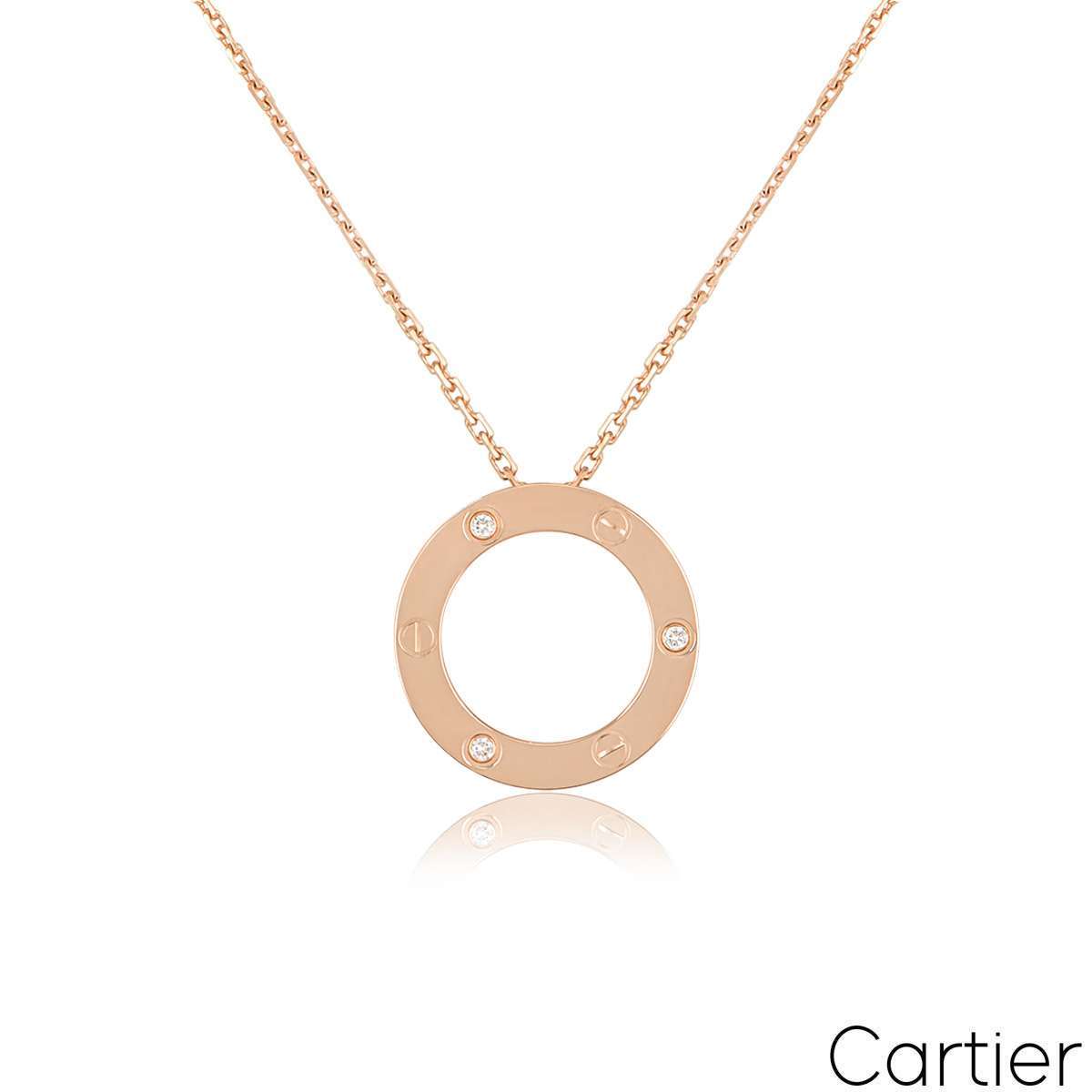 Love necklace Cartier Gold in gold and steel - 39516400